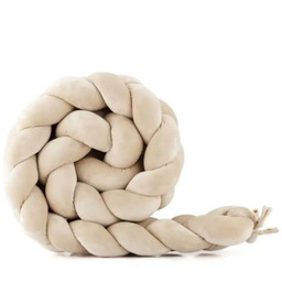 Waldin Warkocz ochraniacz do łóżeczka welurowy 210 cm