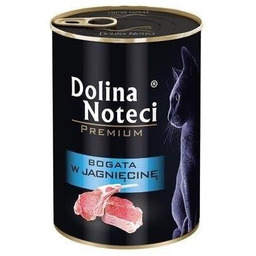 Dolina Noteci Premium Bogata w Jagnięcinę 400 g