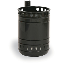 Zewnętrzny kosz uliczny na odpady na słupku O