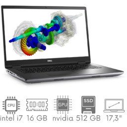 Stacja Graficzno-Robocza DELL Precision 7770 i7-12850HX 16GB 512