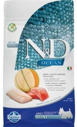 FARMINA N&D Ocean Dog Salmon, Cod, Cantaloupe, Melon