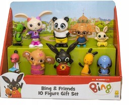 Królik Bing Sula Flop Coco Duży Zestaw 10