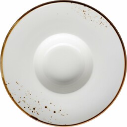 Talerz Mäser Gourmet Pintar biały w brązowe kropki26
