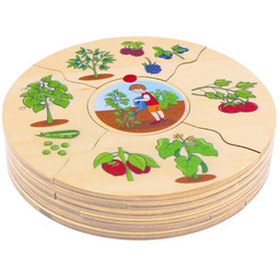 Puzzle NAWITO - Gdzie co rośnie?