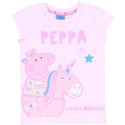 Różowa Koszulka, T-Shirt Świnka Peppa