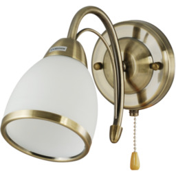 Lampa kinkiet 6218/1 21QG mosiądz Elem
