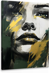 Muralo Obraz Canvas Portret Zamyślonej Kobiety 30x40cm
