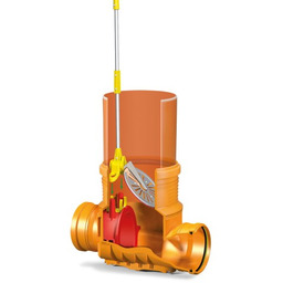 Studzienka z zasuwą burzową z regulacją wysokości