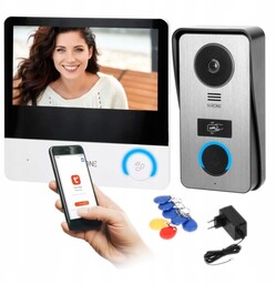 Zestaw Wideodomofonowy Orno Virone Pavonis VDP-67 FullHD Rfid
