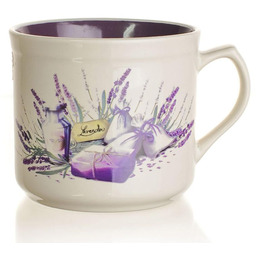 Banquet Kubek ceramiczny BIG LAVENDER 630 ml