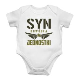 Syn Dowódca Jednostki - body dziecięce z nadrukiem