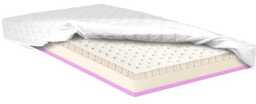 Materac 120x200 piankowy aż 6cm Lateksu i 3cm