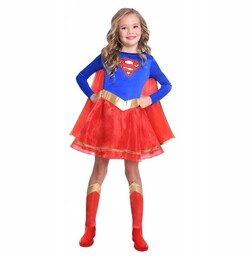 Kostium Strój dziecięcy Supergirl na licencji DC 8-10