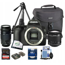 Canon Eos 250D 18-55 Is Stm 75-300 DC