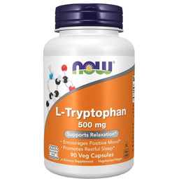 NOW FOODS L-Tryptofan 500 mg (90 kaps.)