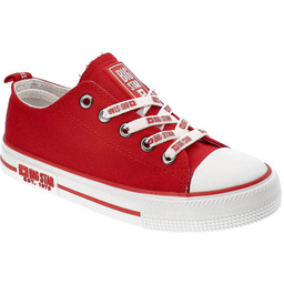 Big Star Czerwone Trampki Dziecięce Sznurowane Buty