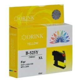 zastępczy atrament Brother [LC-525XLY] yellow - Orink