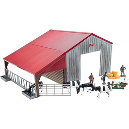 Britains Zestaw Farm Game - Zawiera budynek, rodzinę