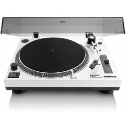 Lenco L-3810WH gramofon z napędem bezpośrednim