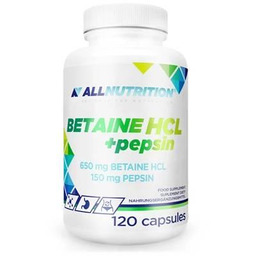 Allnutrition Betaine HCl + Pepsin, 120 kaps.