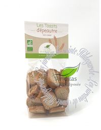 Mini grzanki orkiszowe 140g Bio*, - 94610