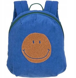Lassig Plecak Przedszkolny Mini Sztruks Little Gang Smile