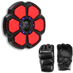 ELEKTRONICZNA TARCZA BOKSERSKA BLUETOOTH Z MUZYKĄ I RĘKAWICAMI