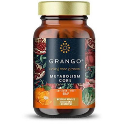 Grango Metabolism Naturalne polifenole Kaktus Pomarańcza Granat, 90