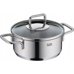 Garnek stalowy z pokrywką Silit Extra Cook mały