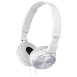 Sony MDR-ZX310AP słuchawki z mikrofonem, nauszne, białe