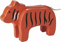 EverEarth Bambusowy Tygrys EE33547 Safari Figurka drewniana zabawka