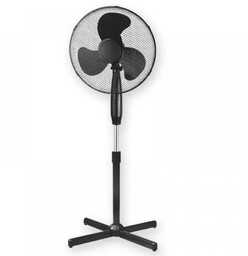 WENTYLATOR STOJĄCY DESCON DA-1601B 45W, 16", CZARNY