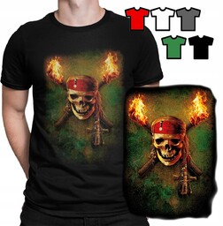 KOSZULKA T-SHIRT MĘSKI WZORY DO WYBORU - PIRACI