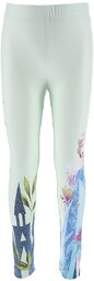 Kolorowe legginsy - spodnie dla dziewczynki Disney Kraina