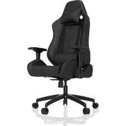 Milagro Ergonomiczny fotel S-line z czarnej ekoskóry