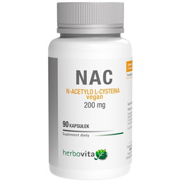 HERBOVITA NAC N-acetylo L-cysteina (90 kaps.)