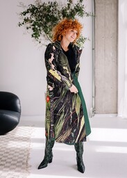 Pakamera Płaszcz Trench Flora - Autorski Print