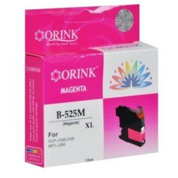 zastępczy atrament Brother [LC-525XLM] magenta - Orink