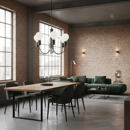 Żyrandol PICCOLO 5 czarny SL.0855 - Sollux