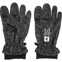 MIKADO Rękawiczki Softshell Camo UMR-25BC-L L Szaro-czarny