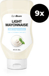 GymBeam Majonez Light 9 x 430 ml