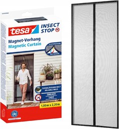 Moskitiera Magnetyczna Tesa Siatka Na Drzwi z Magnesami