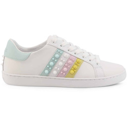Sneakersy marki Guess model JACOBB-FL6JCB-LEA12. Kolor Biały, Obuwie
