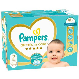 Pampers Premium Care 2 Pieluszki 4-8 kg, 136