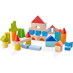 Haba Moje pierwsze klocki 46 kolorowych drewnianych klocków