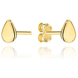 Kolczyki Złote Łezki Kropelki pr 585