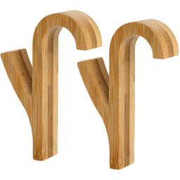 Wenko Bambusowe haczyki na grzejnik, 2 szt.