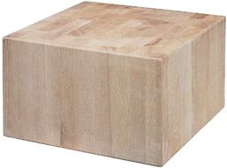 CONTACTO Kloc masarski drewniany, 50x50x25 cm 3644/505