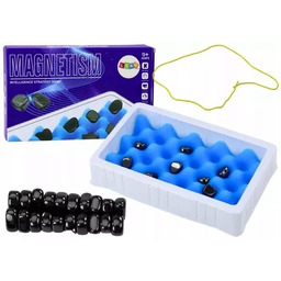 Gra Strategiczna Planszowa Kamienie Magnetyczne Szachy, Lean Toys