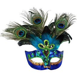 Widmann Srl Domino Paw Maska dla dorosłych, wielokolorowa,